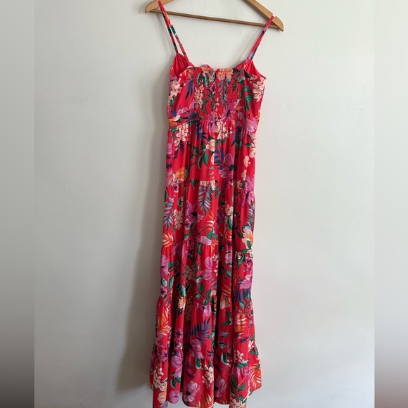 Eliza J Tiered Floral Print Maxi Dress - Picture 4 of 9